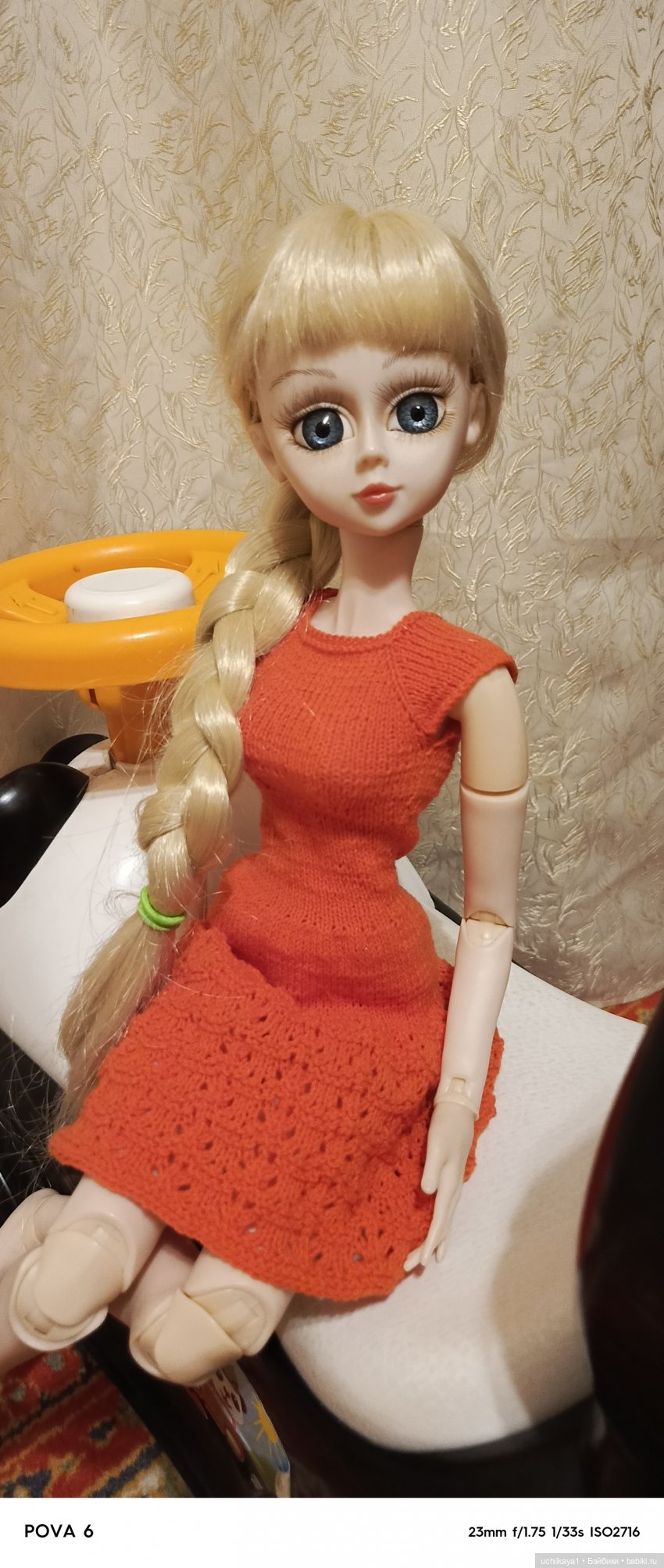 Полина. До и после — Куклы Звезды подиума (Angel Collection): шарнирные (фото 10)