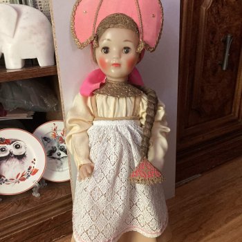 Фабрика 8-е Марта серия "Народный костюм"