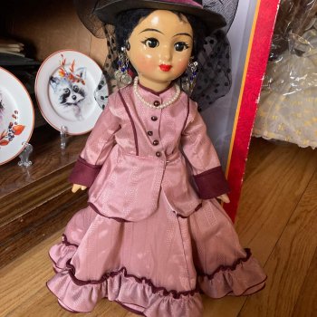 Опилочные куколки Ивановской фабрики игрушек.