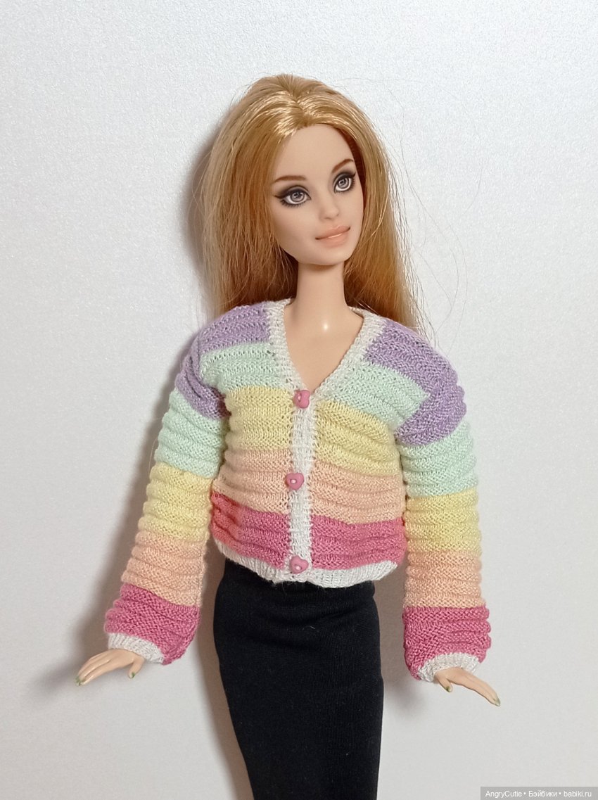 Радужно-единорожий кардиган | Бэйбики Радужно-единорожий кардиган (фото 3)