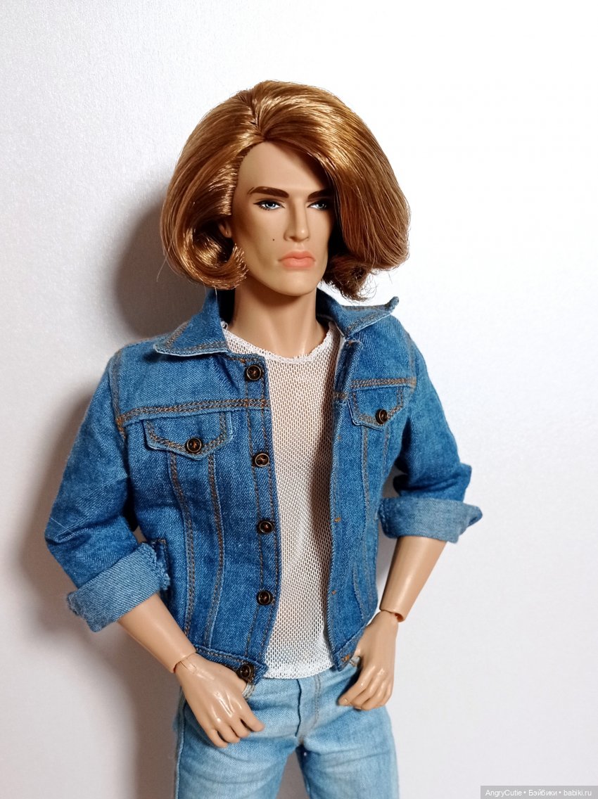 Джинсовка для Лукаса — Одежда и обувь для кукол своими руками: фото