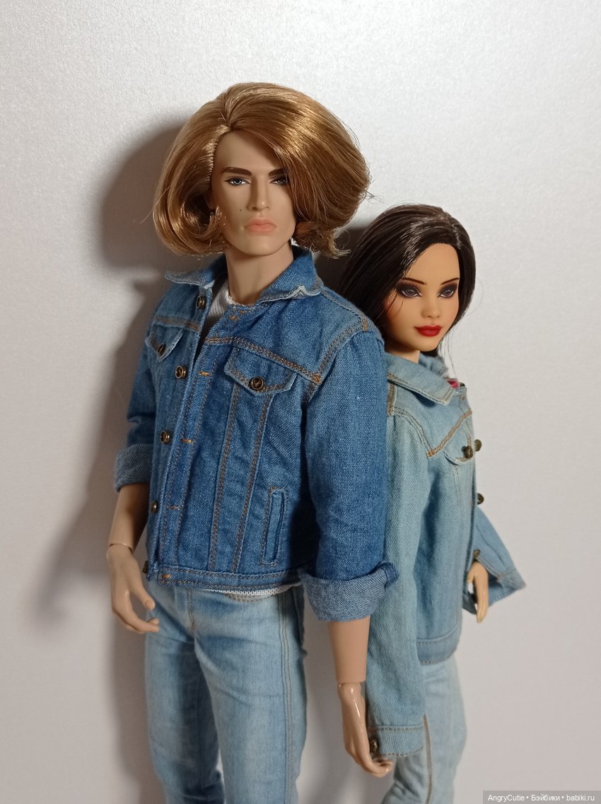 Джинсовка для Лукаса — Одежда и обувь для кукол своими руками: фото (фото 4)