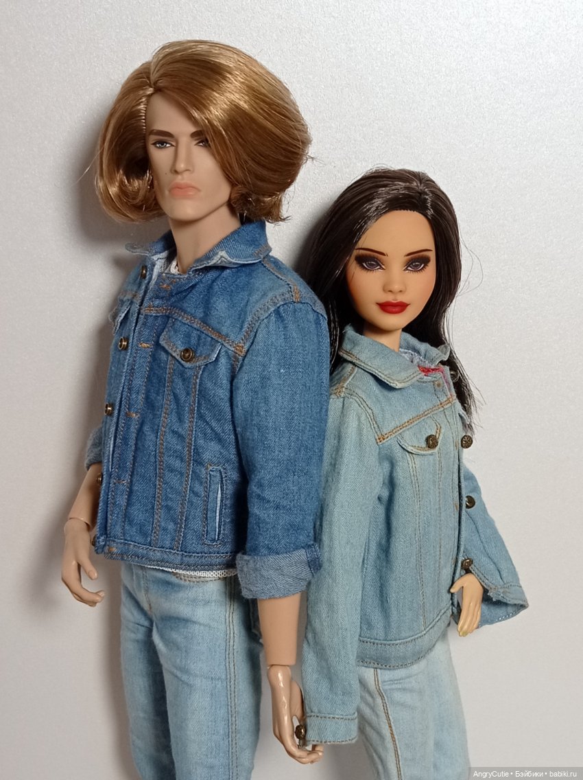 Джинсовка для Лукаса — Одежда и обувь для кукол своими руками: фото (фото 3)