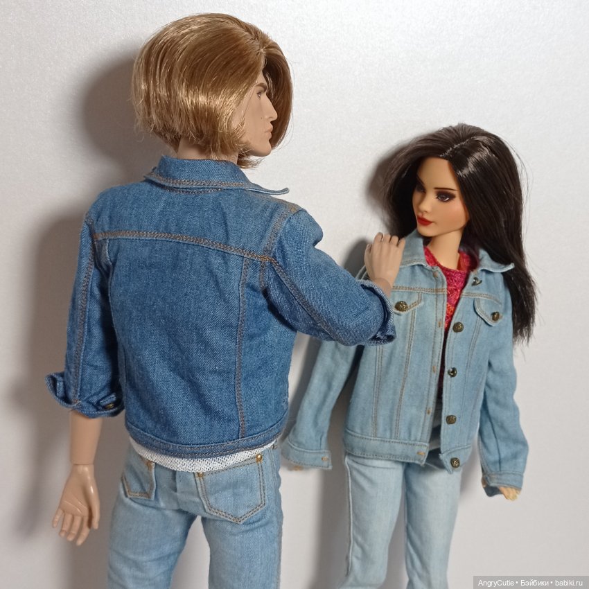 Джинсовка для Лукаса — Одежда и обувь для кукол своими руками: фото (фото 6)