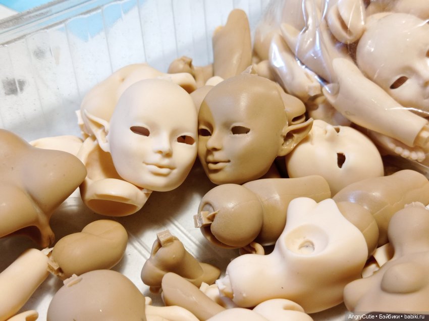 Как рождаются Феи — Авторские шарнирные куклы своими руками: лепка (фото 4)