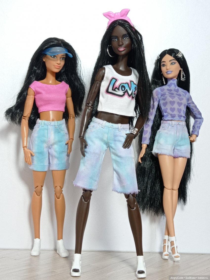 Шорты на Барби | Бэйбики Шорты на Барби — Одежда и обувь для кукол своими руками: фото (фото 2)