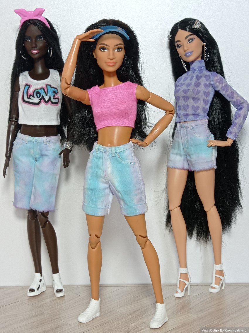 Шорты на Барби | Бэйбики Шорты на Барби — Одежда и обувь для кукол своими руками: фото (фото 3)