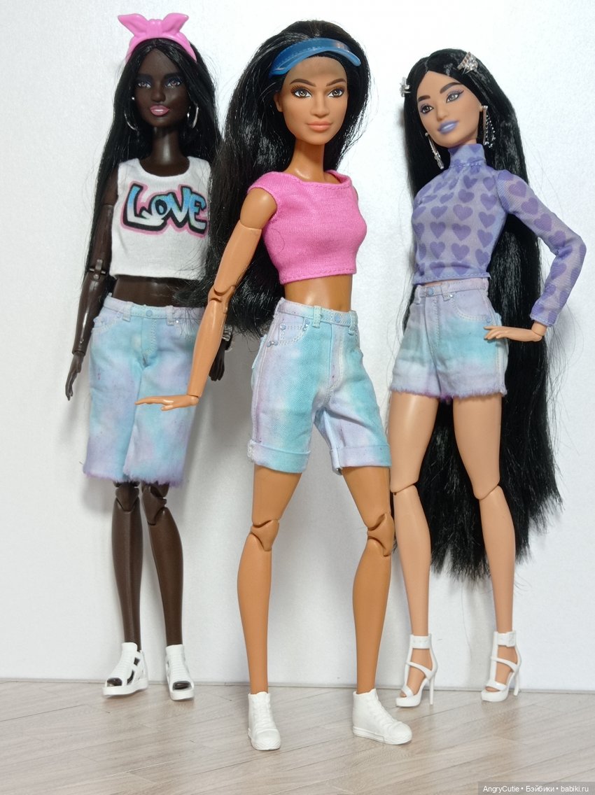 Шорты на Барби | Бэйбики Шорты на Барби — Одежда и обувь для кукол своими руками: фото (фото 4)