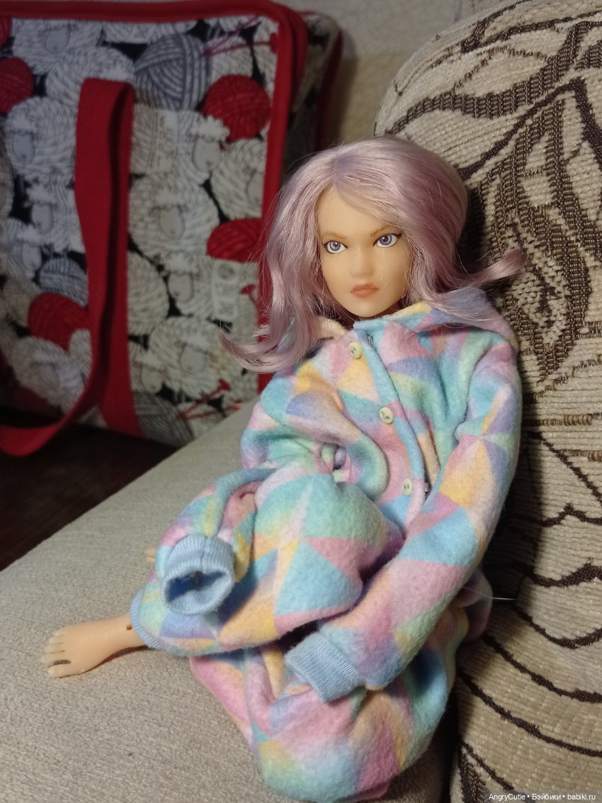 Яна, моя первая 3д кукла — Авторские шарнирные куклы своими руками: лепка (фото 7)