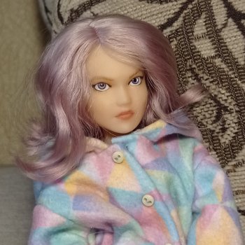 Яна, моя первая 3д кукла