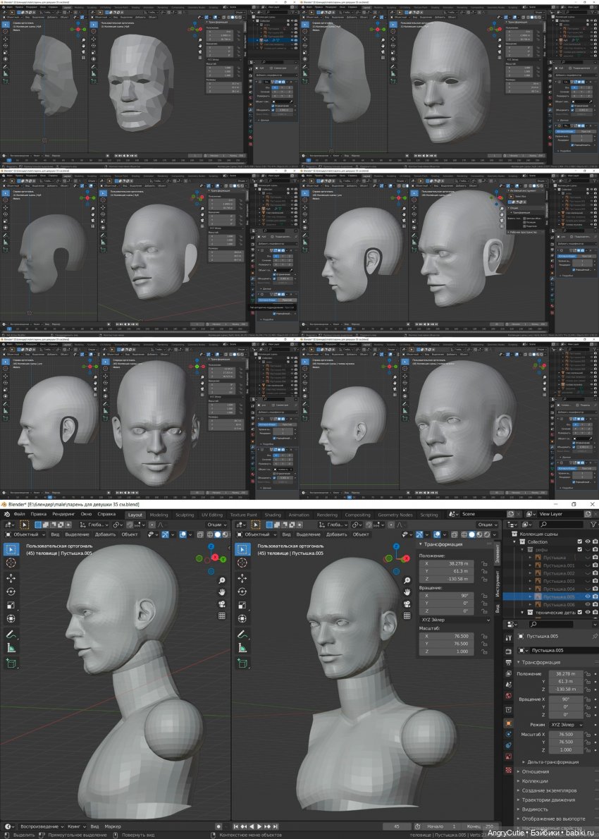 Портрет или самостоятельный персонаж
