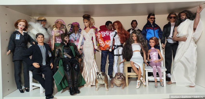 Моя кукольная полочка — Коллекции игровых кукол (Playline): фото полок