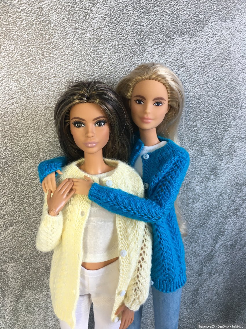 Все мои кардиганы для барби (фото 4)
