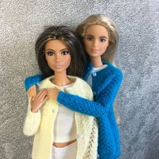 Все мои кардиганы для барби