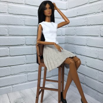 Юбка-плиссе (мини) для ИТ Лилит