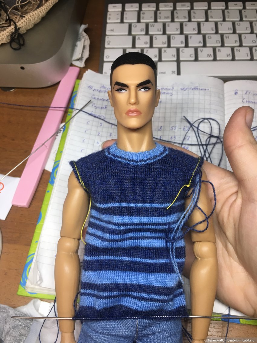 Джемпер для бжд 1/6 (заказ) (фото 7)