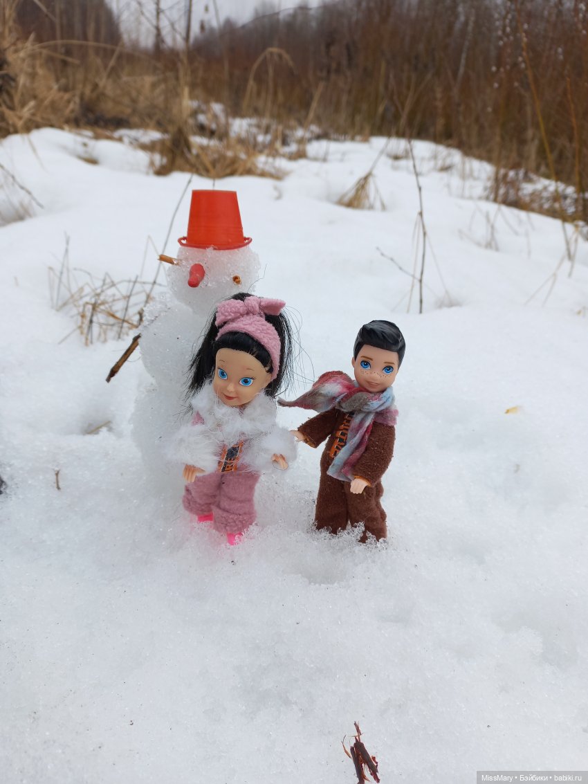 Выходной с мамой и папой | Бэйбики Выходной с мамой и папой — Разные шарнирные куклы (не БЖД): редкие