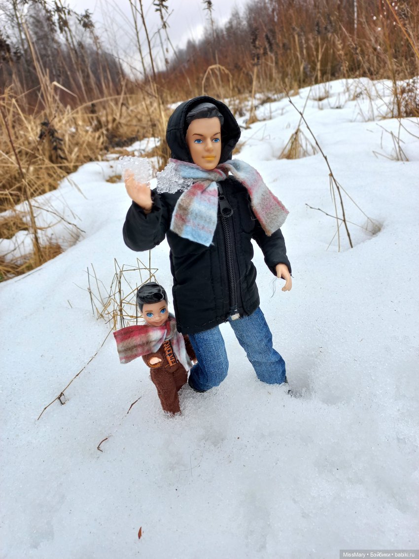 Выходной с мамой и папой | Бэйбики Выходной с мамой и папой — Разные шарнирные куклы (не БЖД): редкие