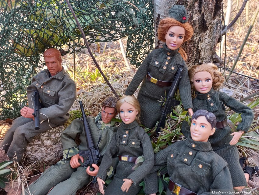 С Днем Победы — Куклы Barbie (Барби): Looks