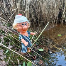 "Весёлые картинки". Дядя на рыбалке