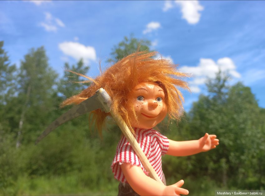 Деревенские мотивы. На покосе