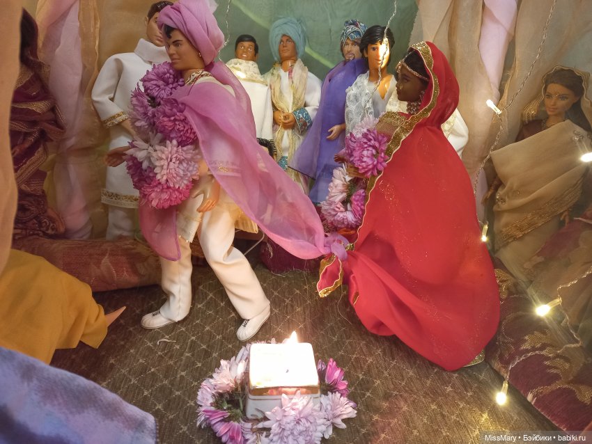 Свадьба Лакшми и Дхарам Сингха. Церемония бракосочетания