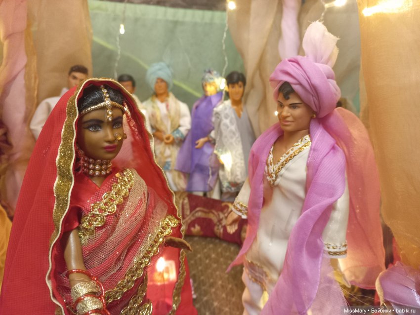 Свадьба Лакшми и Дхарам Сингха. Церемония бракосочетания (фото 10)