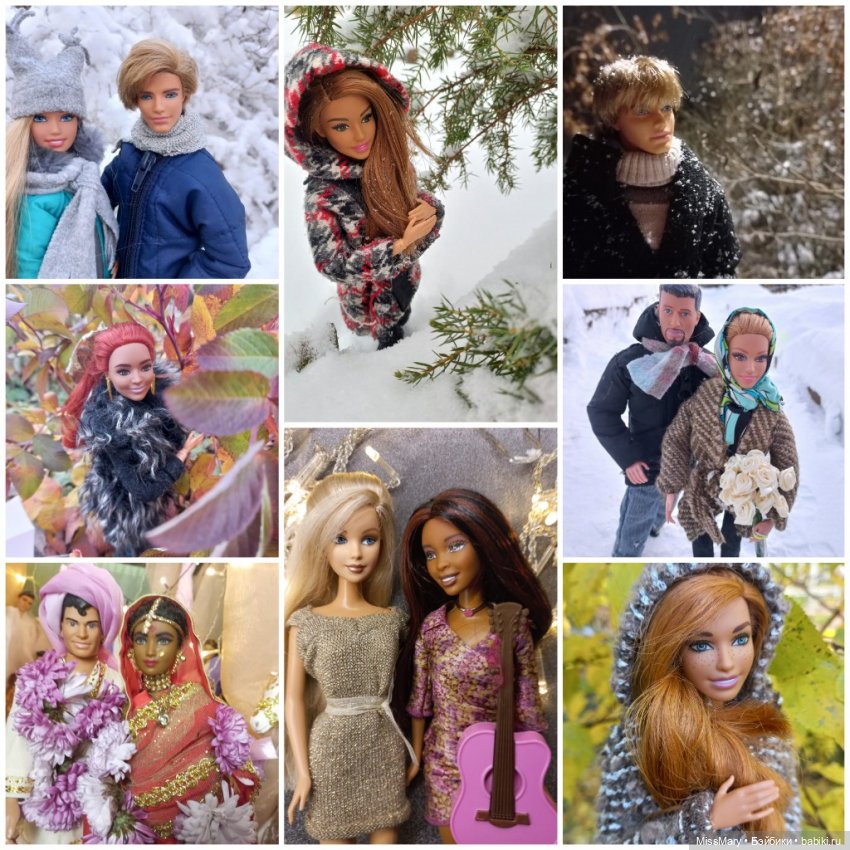 Итоги года — Домашние коллекции кукол: фото собраний