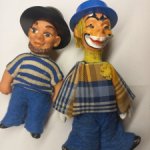 Лот кукол гдр: моряк и клоун