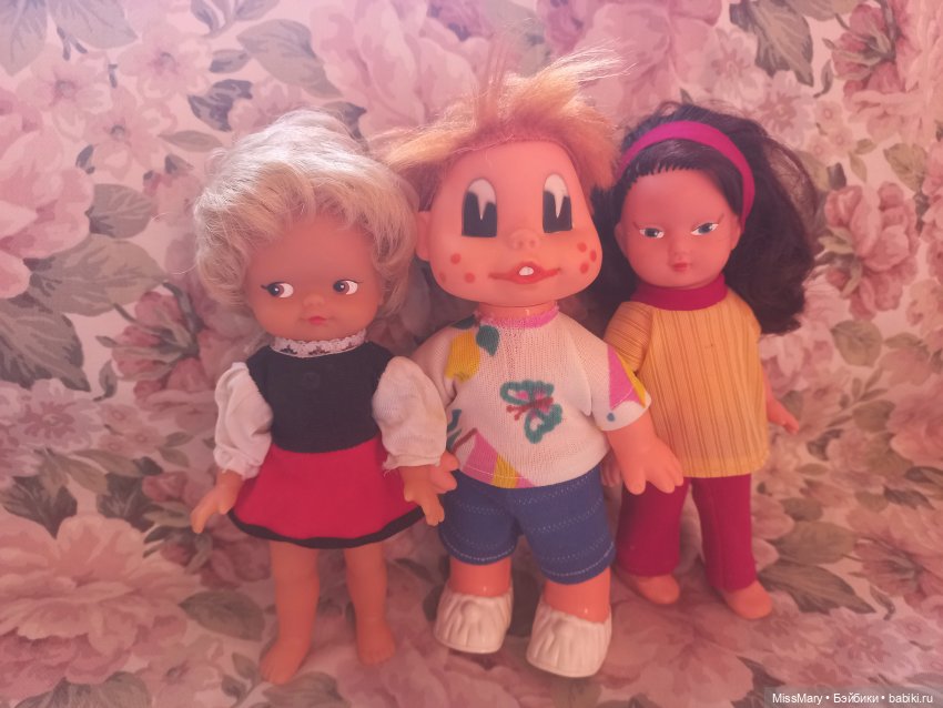 Карина, Тамара, Антон — Винтажные куклы ГДР (Немки): Бигги