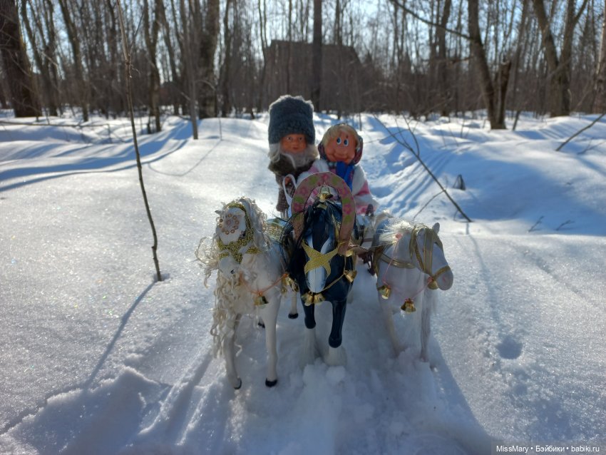 "Веселые картинки". Зима — Винтажные куклы ГДР (Немки): Бигги