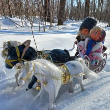 "Веселые картинки". Зима