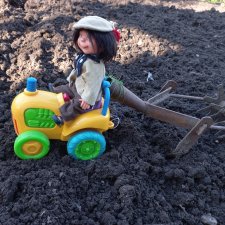 Деревенские мотивы. Первомай