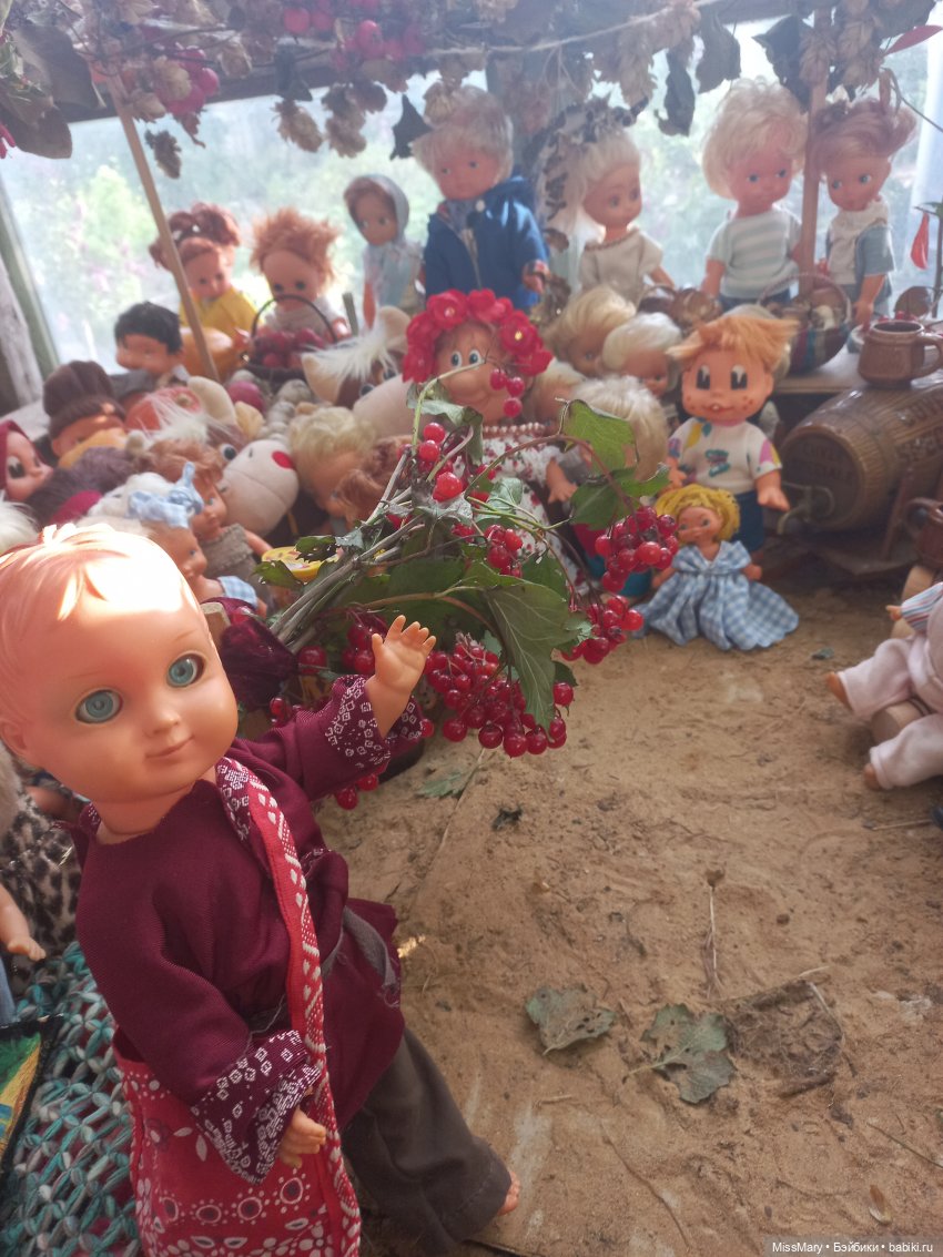 Праздник урожая — Кукольные флешмобы: Эстафеты