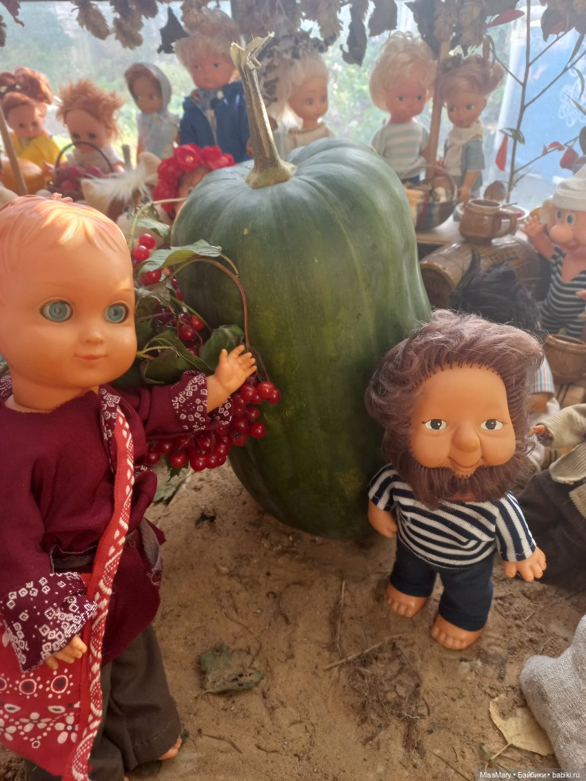 Праздник урожая — Кукольные флешмобы: Эстафеты