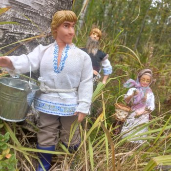 "Где Ваня, там и грибы" или как Иван с семьей за грибами ходил