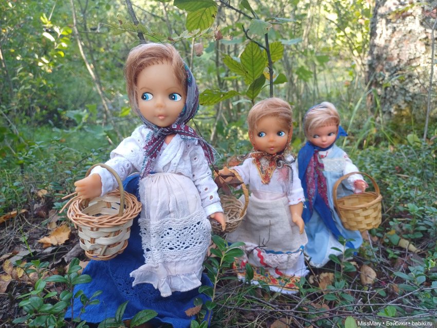 Как Аня, Яна и Ульяна в лес ходили