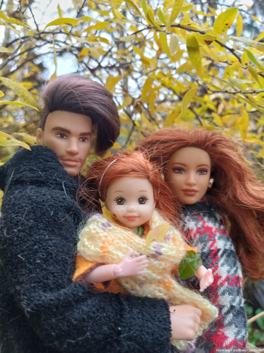 Ксюша в осеннем парке — Куклы Kelly (Келли): Сестра Барби
