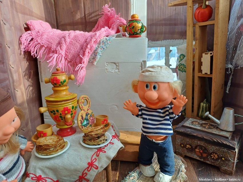 Весёлые картинки. Посиделки на Масленицу