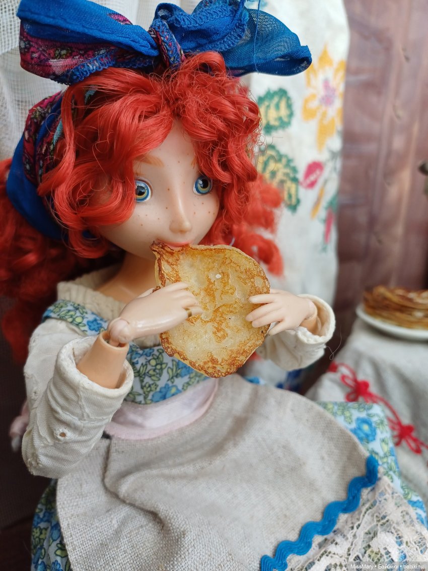 Как Мэрион Масленицу отмечала