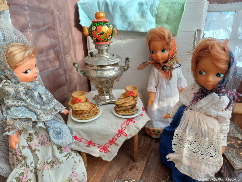 Как три сестры Масленицу отмечали