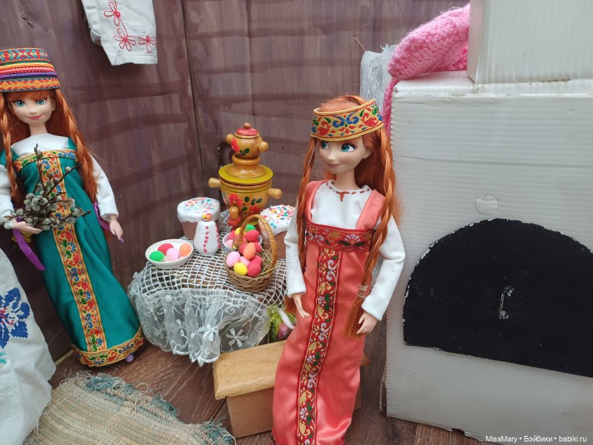 Как рыжие сестрички Пасху отмечали
