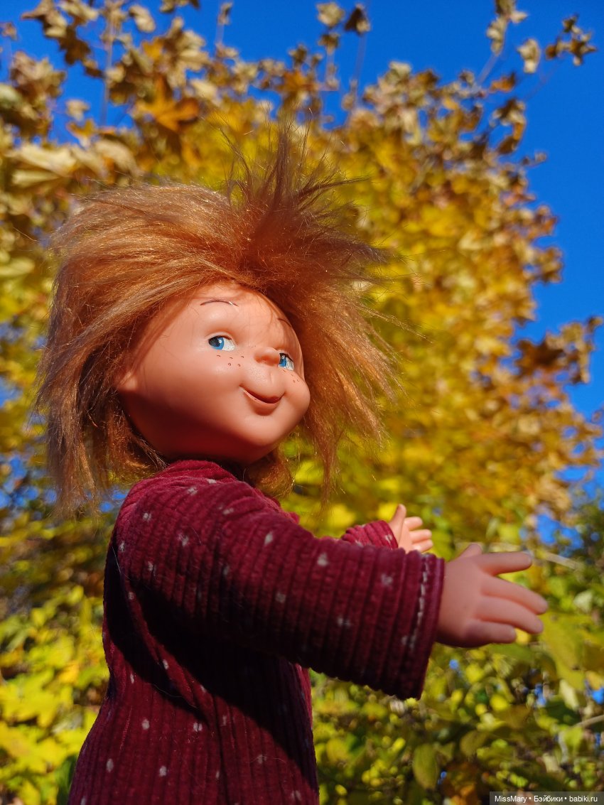 Рыжий, как осень 🧡🍁🍂 — Винтажные куклы ГДР (Немки): Бигги