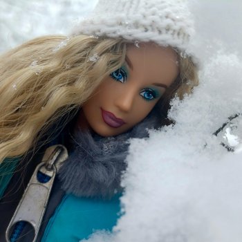 Диана и первый снег ❄