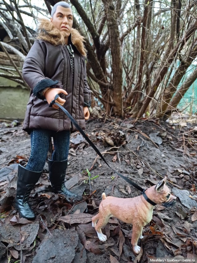 В такую погоду хороший хозяин... Или лучший друг человека в формате 1:6 (фото 3)