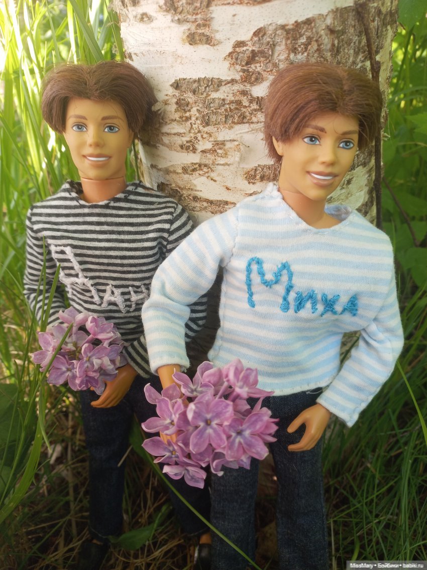 Куклы-близнецы в моей коллекции