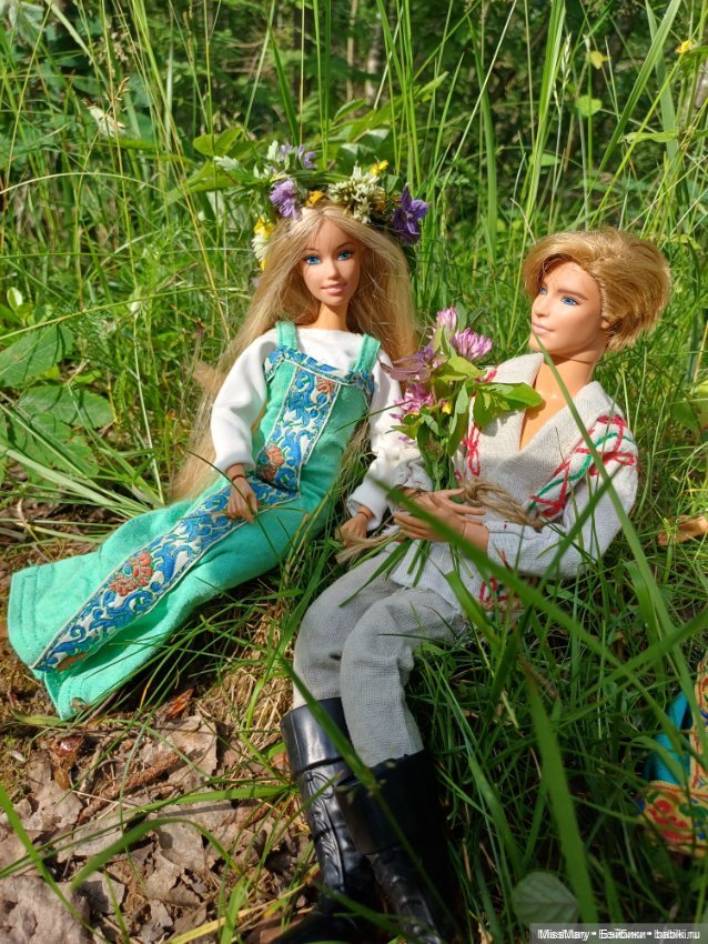 Куклы-близнецы в моей коллекции (фото 7)