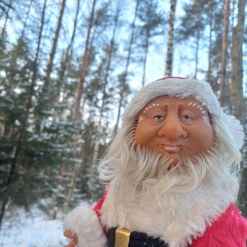 Мороз Иваныч в зимнем лесу 🌲❄️