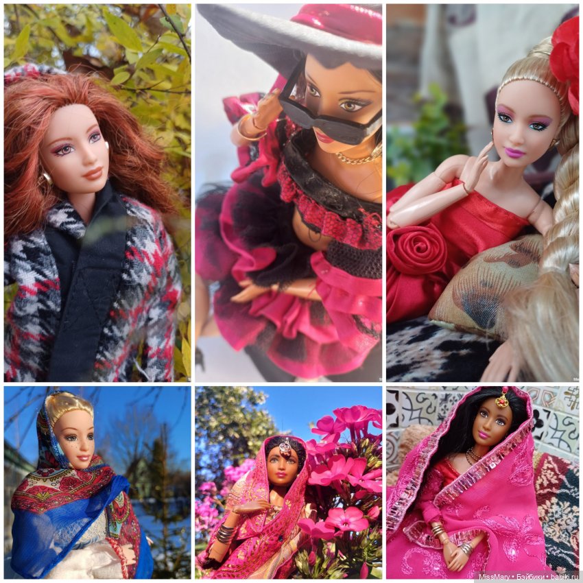 Богини моей коллекции (барби молд годдес)