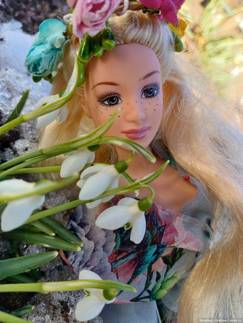 Весна и подснежники — Куклы Barbie (Барби): Looks